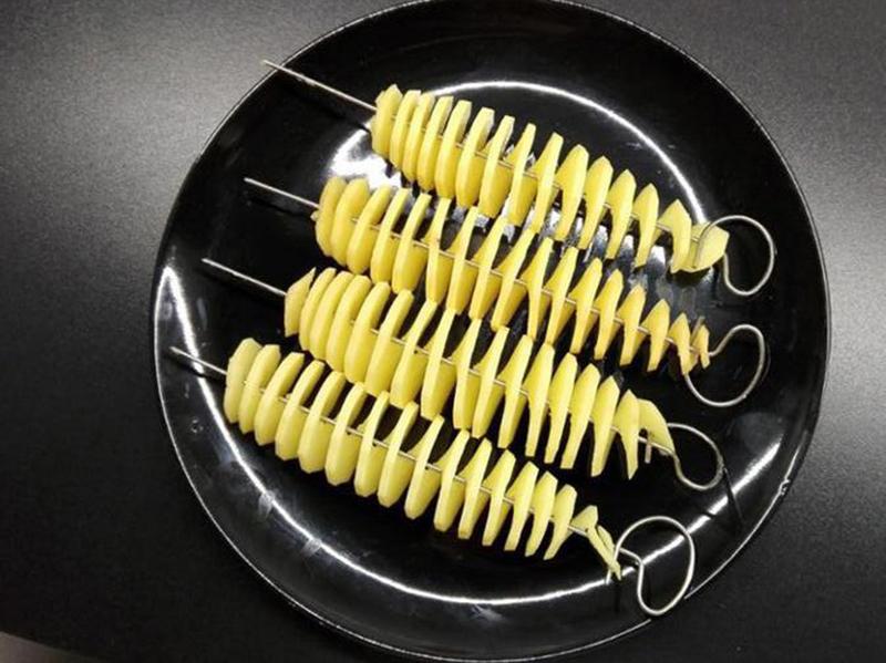Spiral Potatis chips verktyg, Gör Spiraler av Potatis Generic