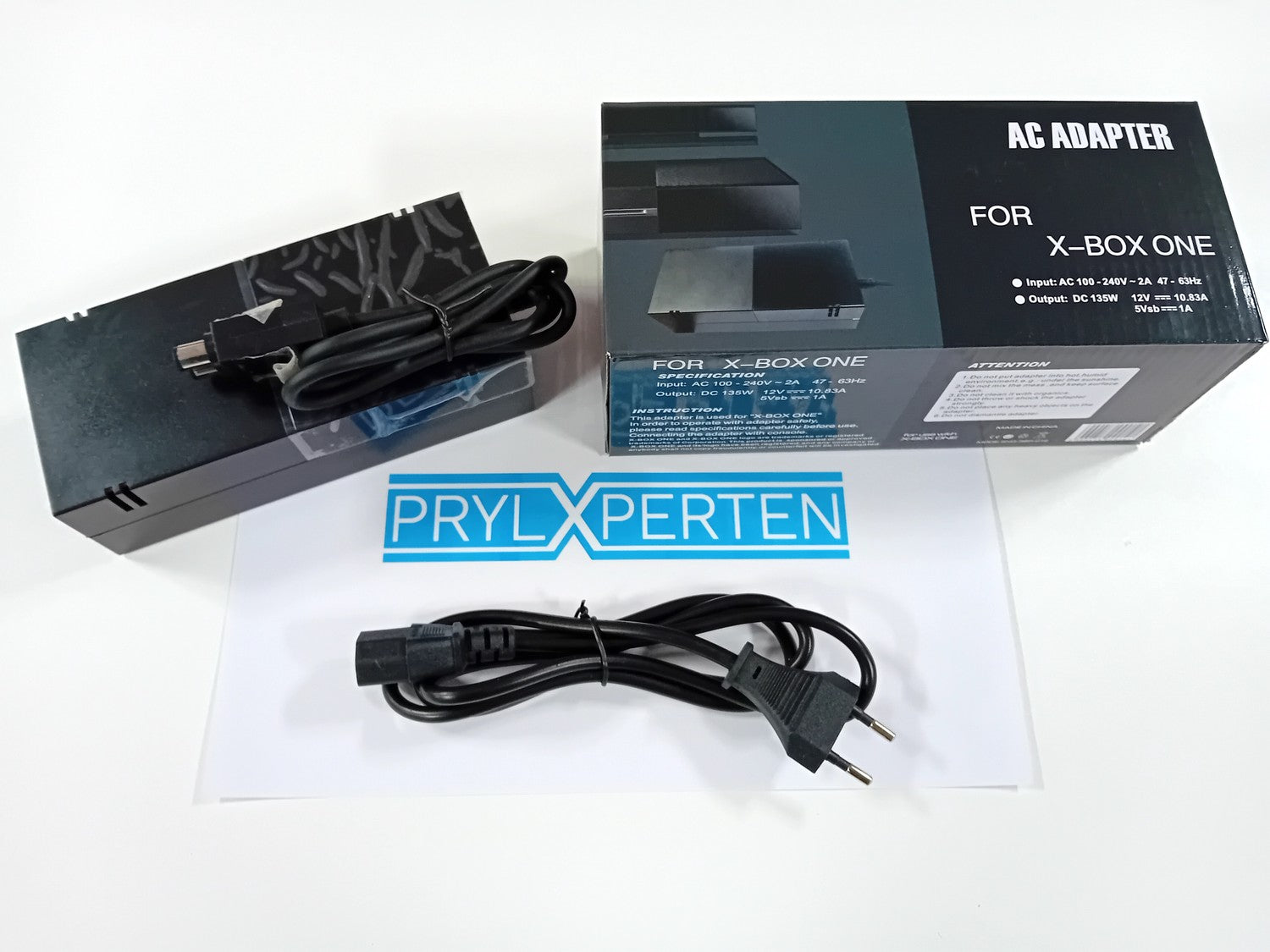 Strömadapter AC adapter till Microsoft Xbox One Generic