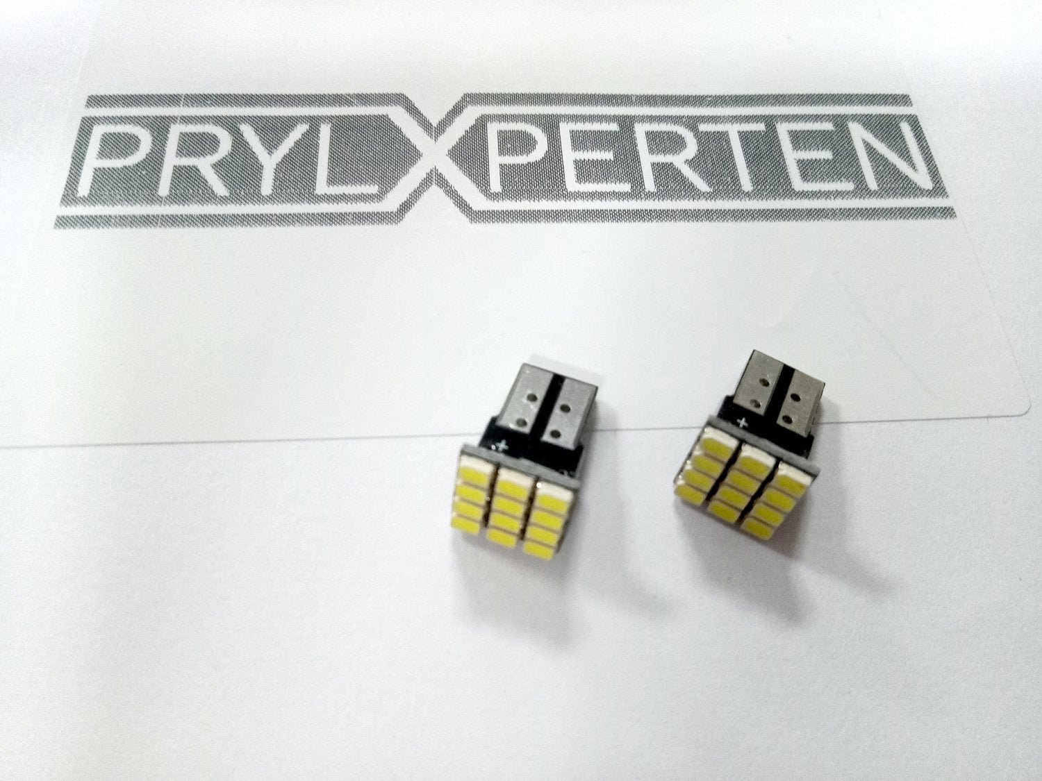 2X T10/w5w LED Lampa 12 stycken (Extremt Slim) Generic
