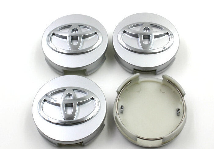 TO01- 62MM  4-pack Centrumkåpor Toyota Generic
