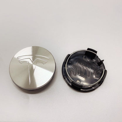 TSL04 - 56MM 4-pack Centrumkåpor Tesla Generic