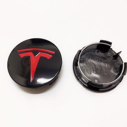 TSL05 - 56MM 4-pack Centrumkåpor Tesla Generic