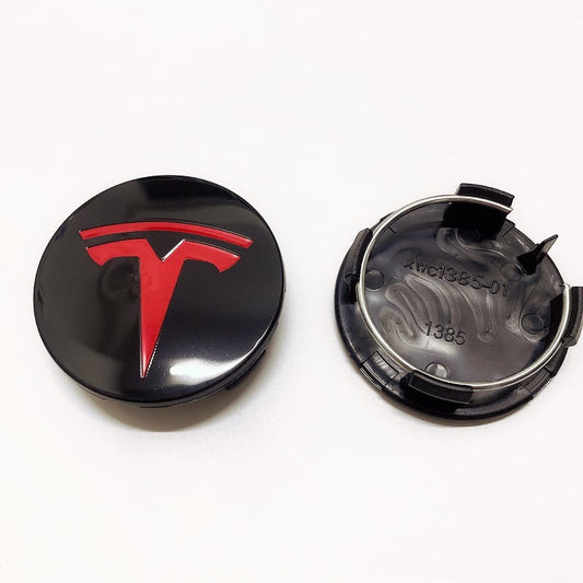 TSL05 - 56MM 4-pack Centrumkåpor Tesla Generic