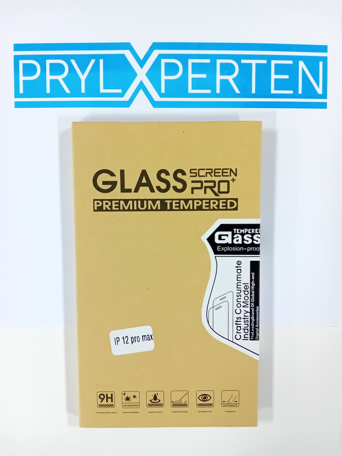 Härdat Glasskydd iPhone 12 Pro Max Täcker hela skärmen Generic