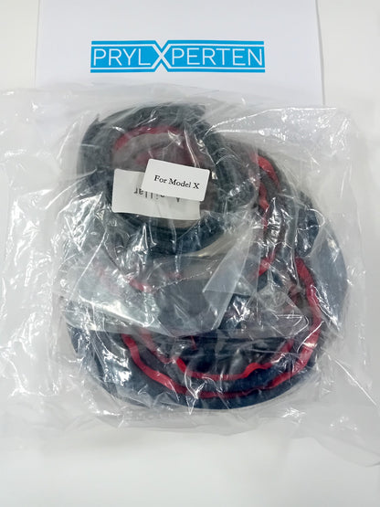 Tesla Model X Dörrtätningssats Gummilister 6-pack Generic