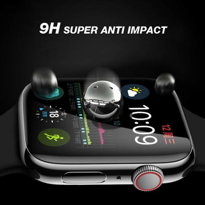 UV Ljus Displayskydd i härdat glas till Apple Watch 38mm Generic