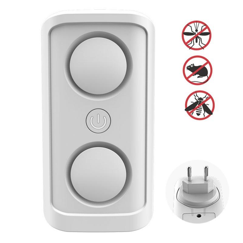 Ultrasonic Avskräckare mot Möss & Råttor, Giftfri miljövänlig Generic