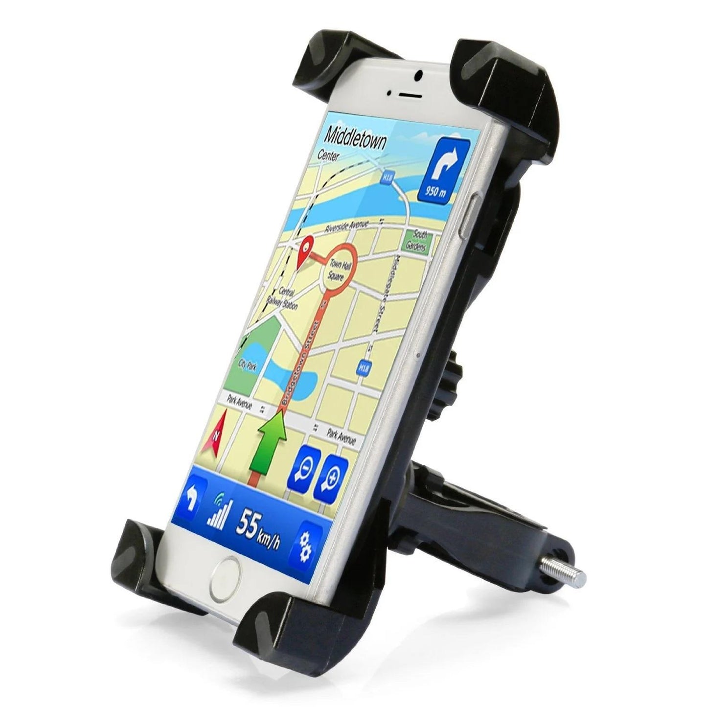 Universal mobilhållare cykel elspark motorcykel för mobiltelefon Generic