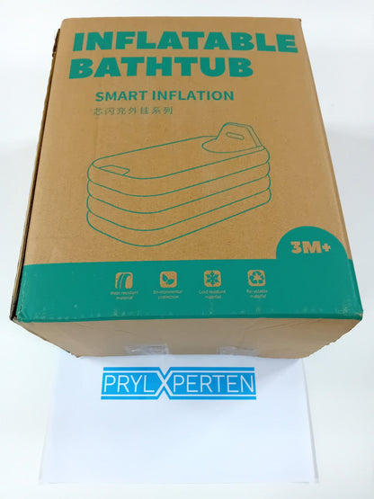 Uppblåsbart badkar med batteridriven Pump 160CM Generic