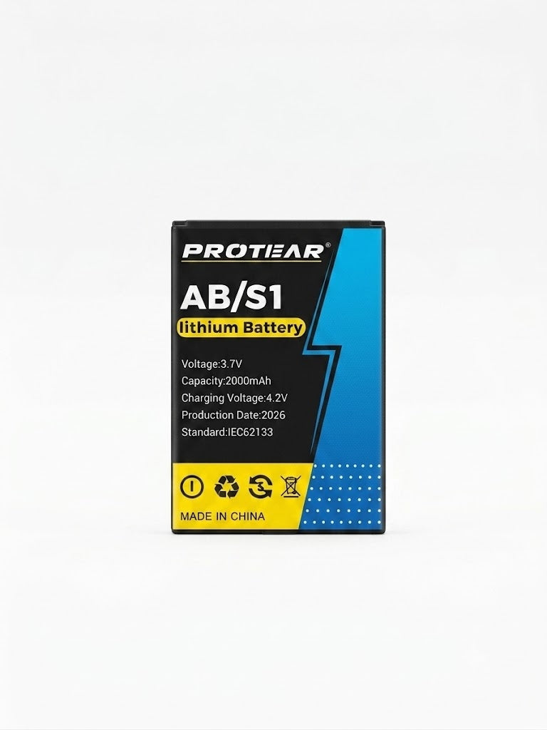 Uppladdningsbart Batteri Protear AB/S1 (2000mAh) – Passar ZX104DAB Hörselskydd Technology Of Sweden AB