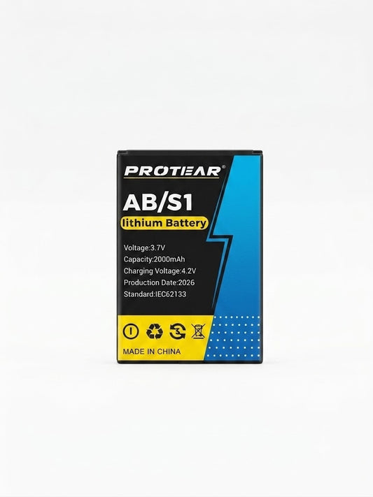 Uppladdningsbart Batteri Protear AB/S1 (2000mAh) – Passar ZX104DAB Hörselskydd Technology Of Sweden AB