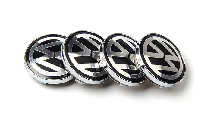 VW10 - 60MM 4-pack Centrumkåpor Volkswagen Generic