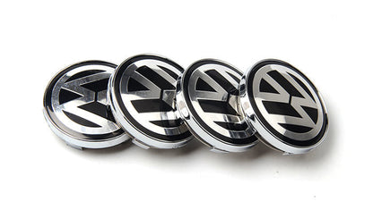 VW10 - 60MM 4-pack Centrumkåpor Volkswagen Generic