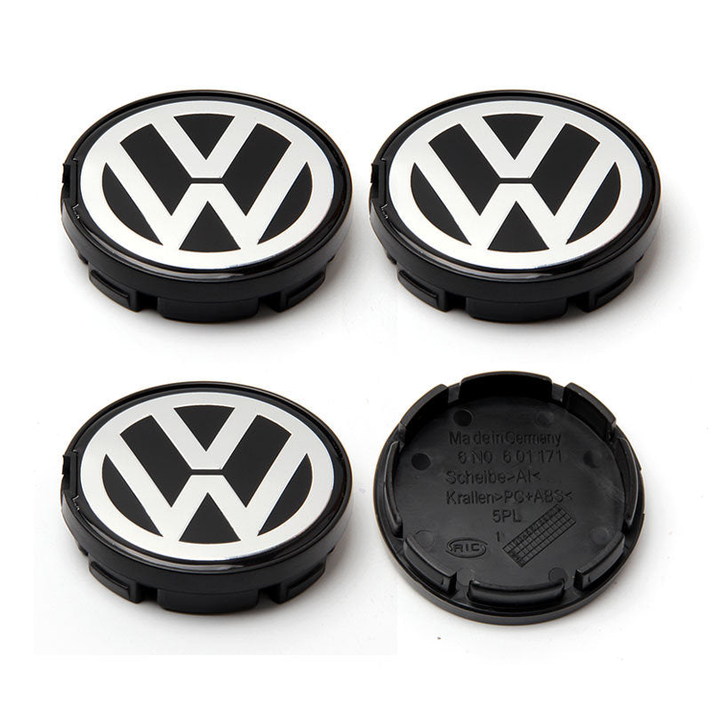 VW34 - 63MM 4-pack Centrumkåpor Volkswagen Generic