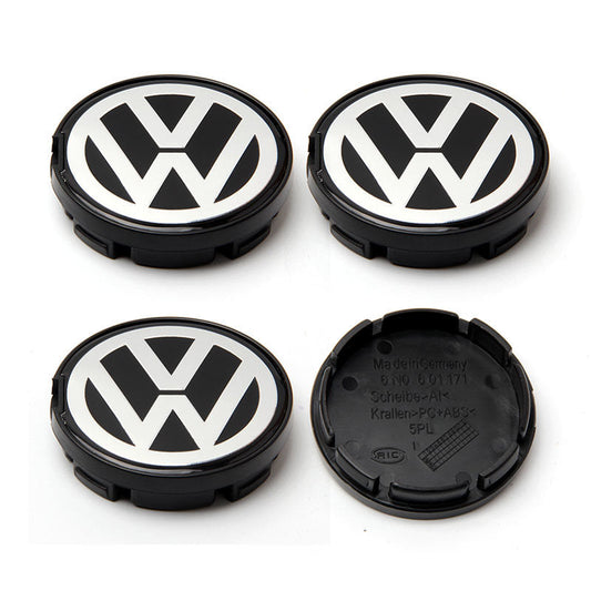 VW34 - 63MM 4-pack Centrumkåpor Volkswagen Generic