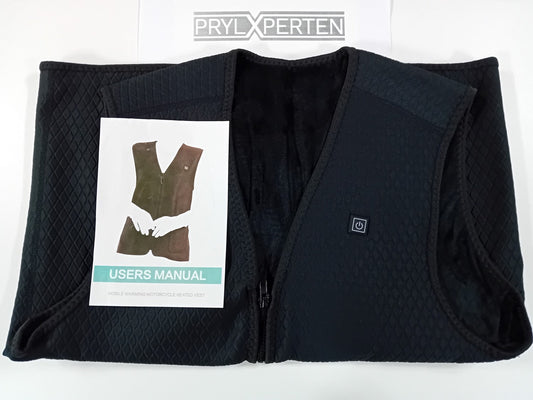 Väst med Värmeslingor Värmeväst stl XL Generic