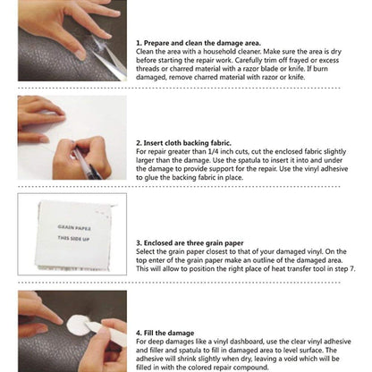 Visbella Läder reparations kit, läder reparationssats Generic