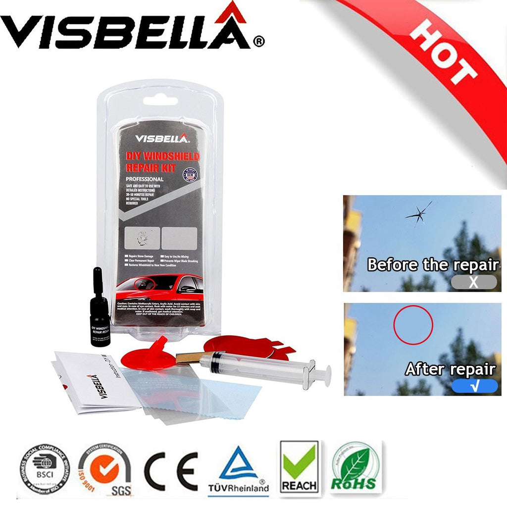 Visbella Stenskottslagning Kit Vindrutereparation Generic