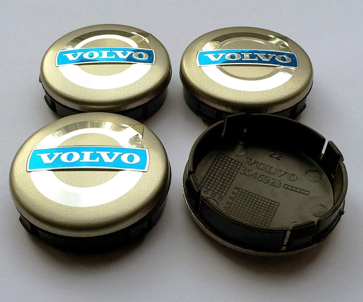 Volvo 02- 64MM 4-pack Centrumkåpor Volvo Generic