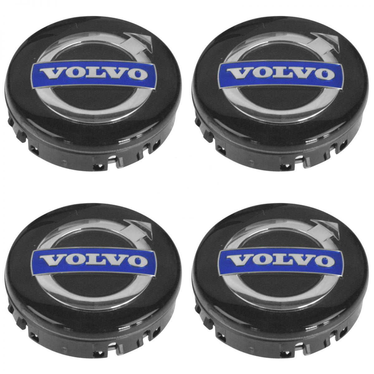 Volvo03 - 64MM 4-pack Centrumkåpor Volvo Generic
