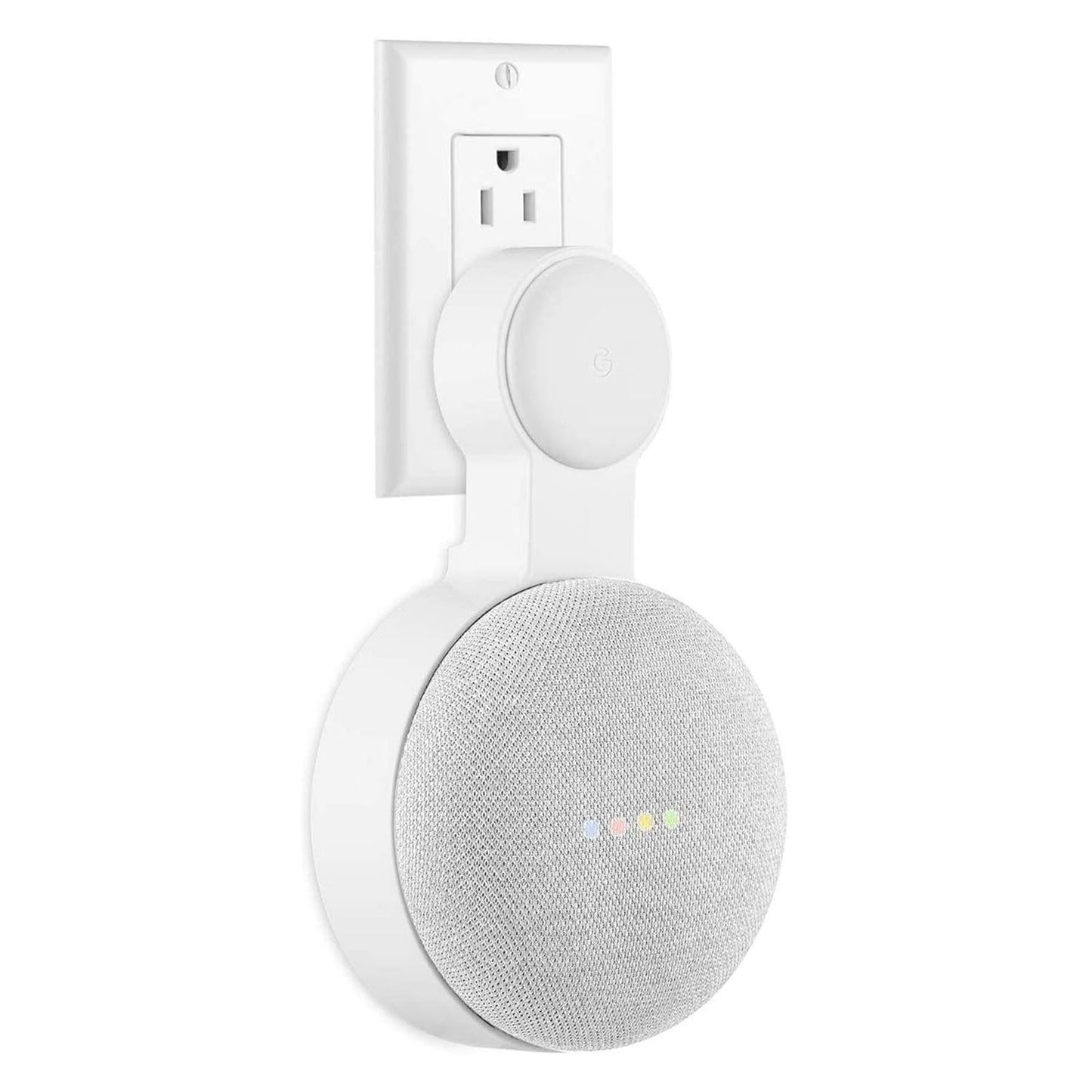 Väggfäste / Hängare till Google Nest Mini Gen 2 Vit Generic