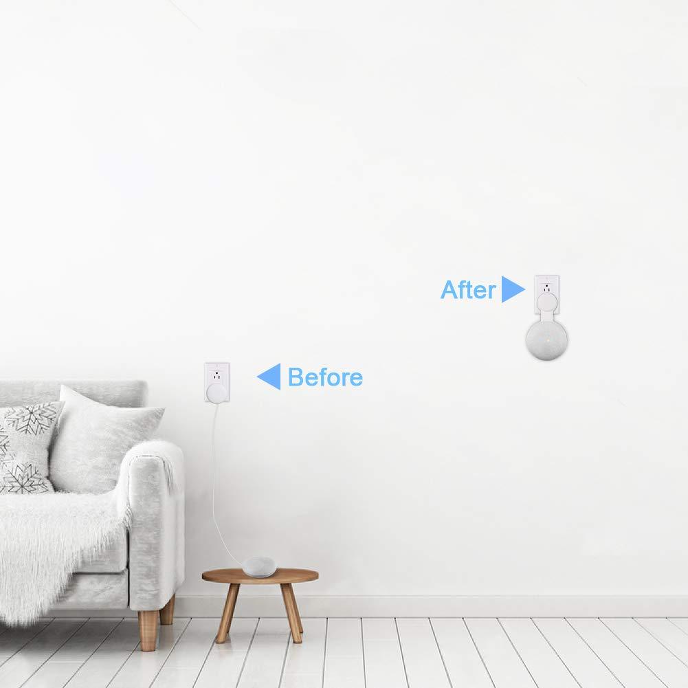 Väggfäste / Hängare till Google Nest Mini Gen 2 Vit Generic