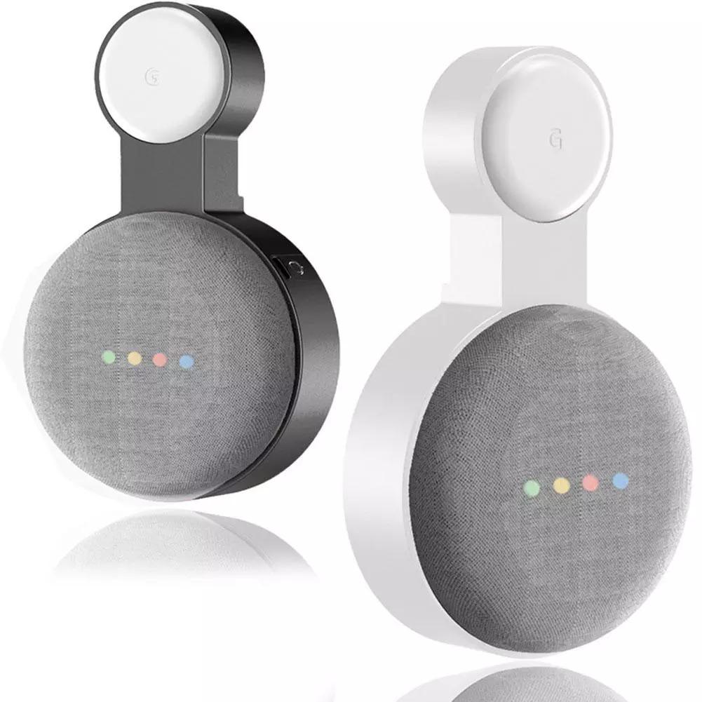Väggfäste / Hängare till Google Nest Mini Gen 2 Svart Generic