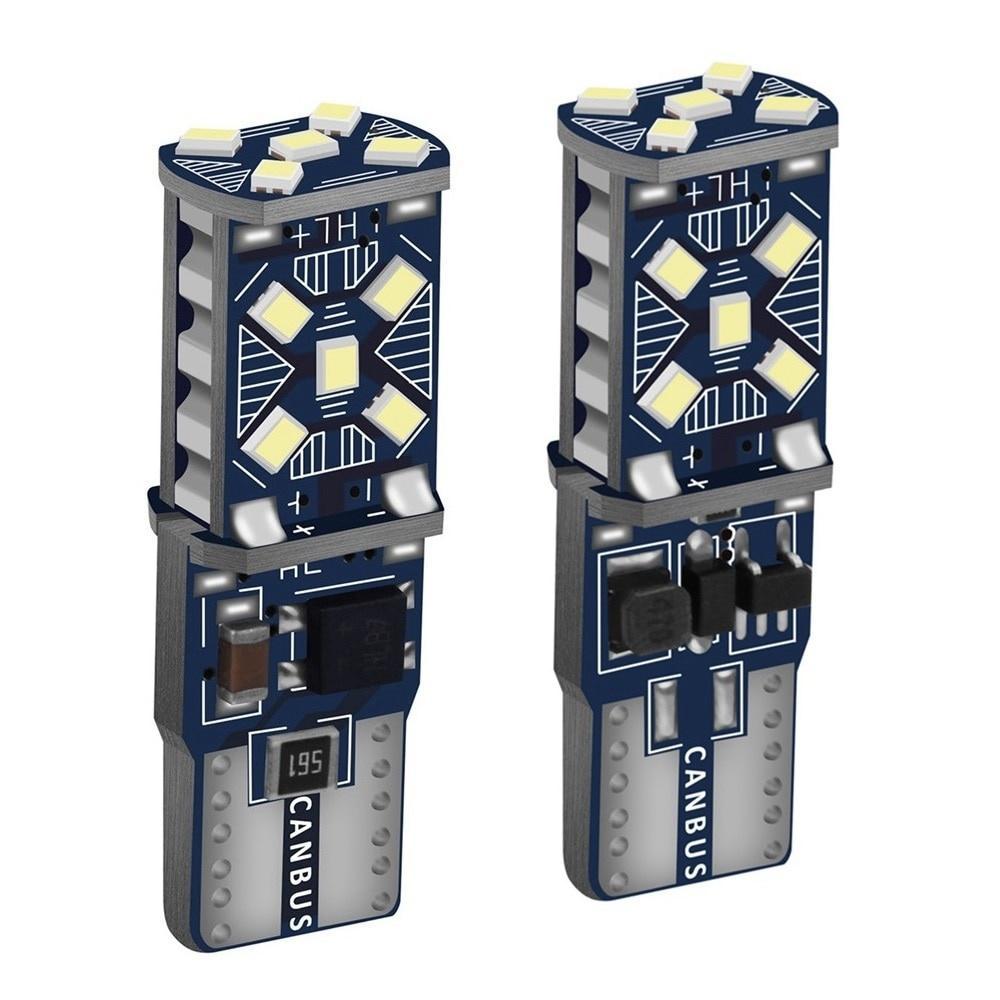 Vit Cambus 2X T10 W5W 15st smd WY5W 168 501 2825 12V-24V Generic