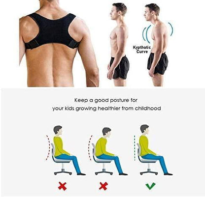 XL Posture Ryggstöd Hållningsband för ryggen Generic