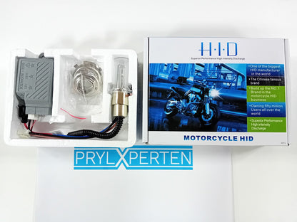 Xenon kit för Motorcykel ATV, snöskoter  H6M H4 BA20D 6K Generic