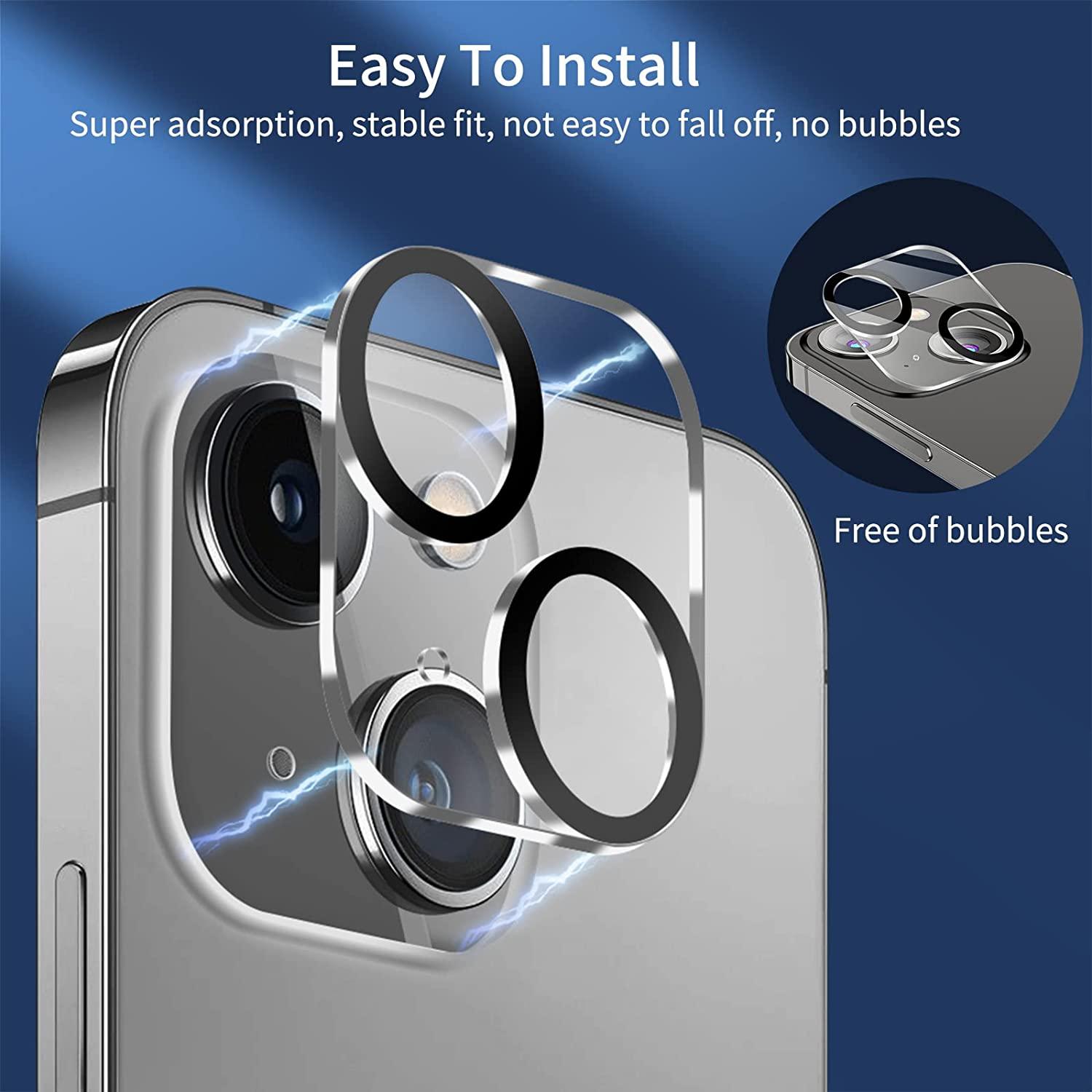iPhone 14 / iPhone 14 Plus Kamera Linsskydd Generic